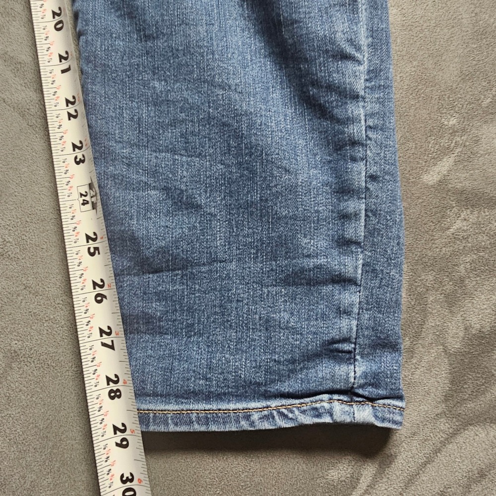 Athleta Sculptek Skinny Jeans Medium Wash Denim Womens Size 12 - Picture 6 of 13